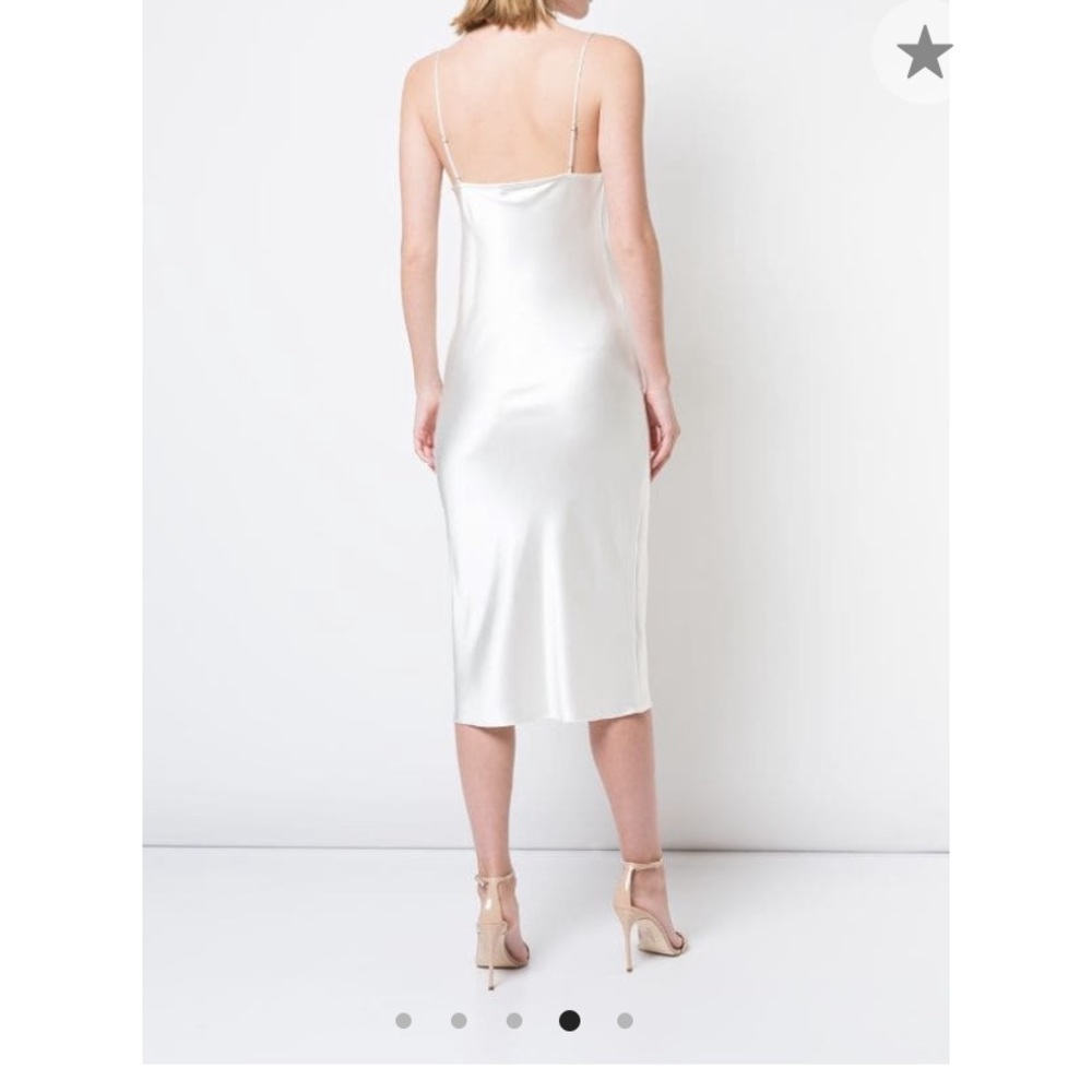Fleur du Mal • silk cowl neck slip dress • XS - Picture 3 of 4